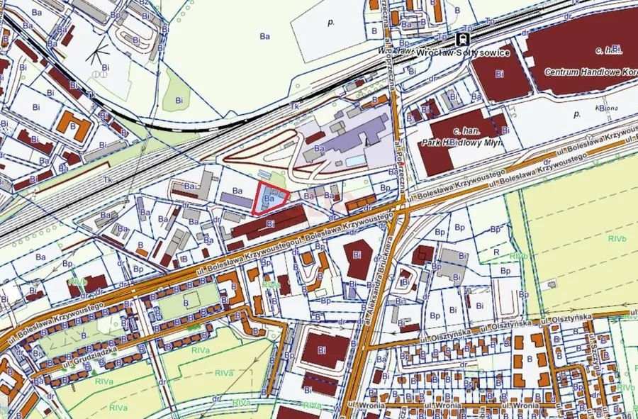 Działka przemysłowa - Wrocław