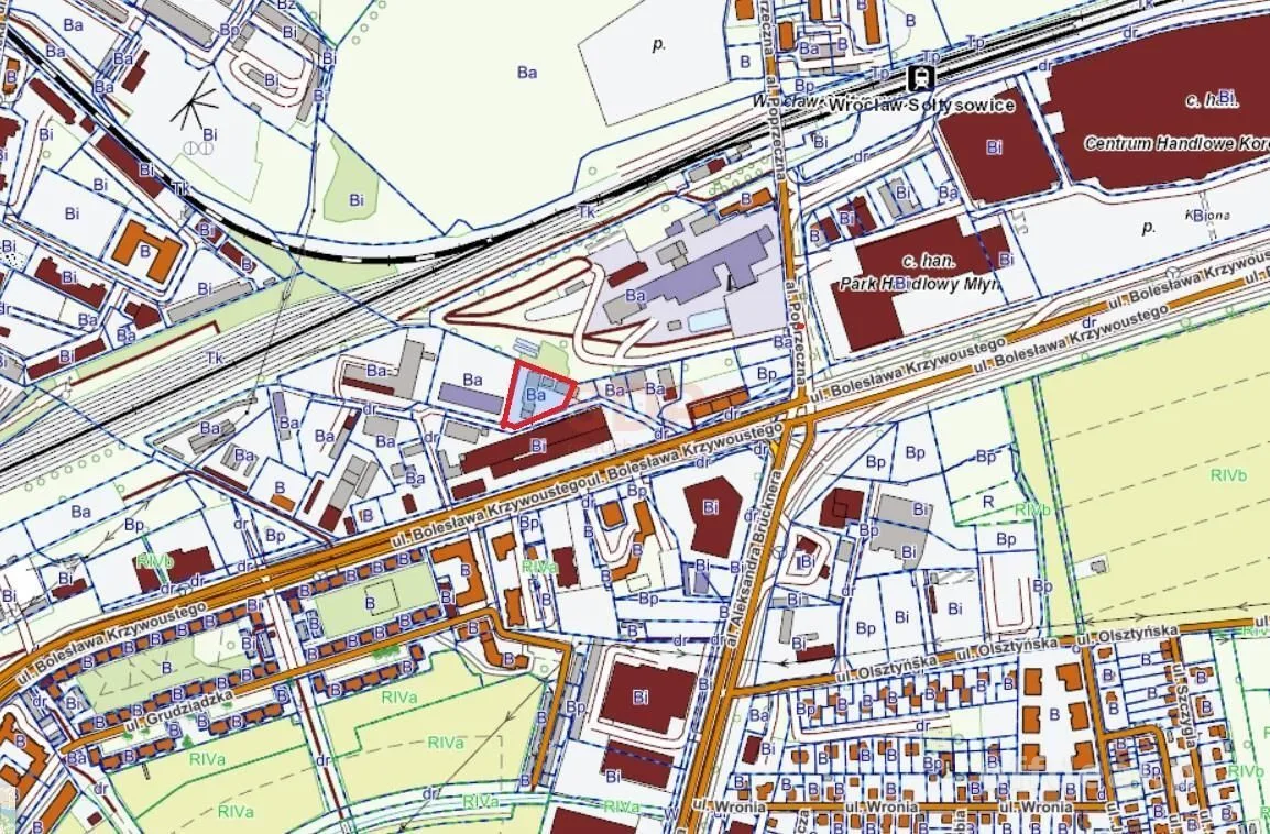 Działka przemysłowa - Wrocław