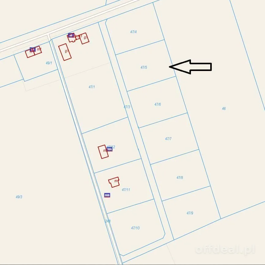 ділянка на продаж у Robuń | 3 202 m²