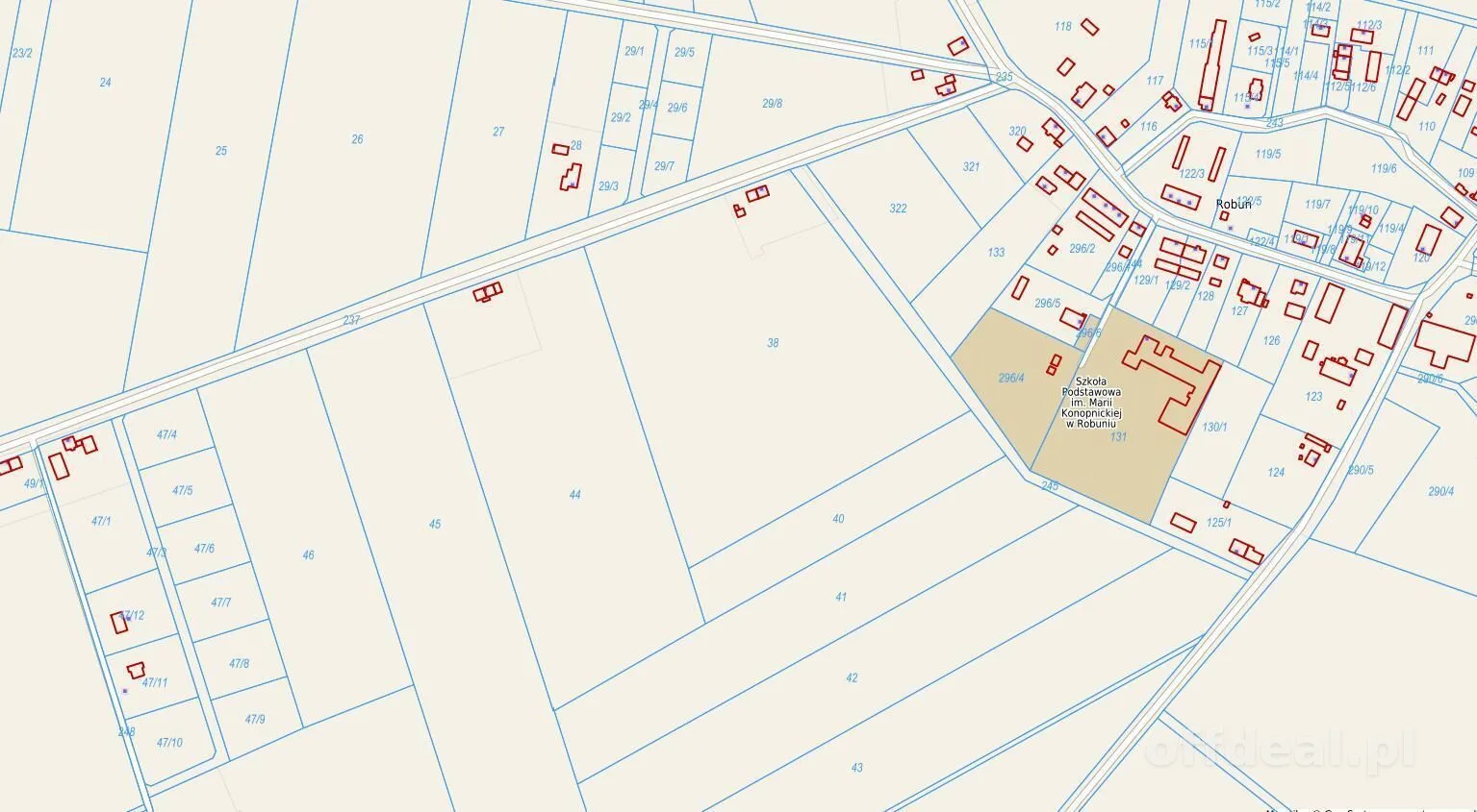 ділянка на продаж у Robuń | 3 202 m²