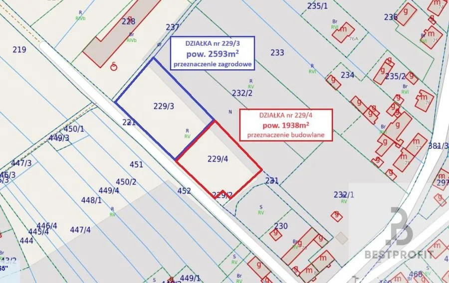 Grundstück zum Verkauf in Sławsko | 2.593 m²