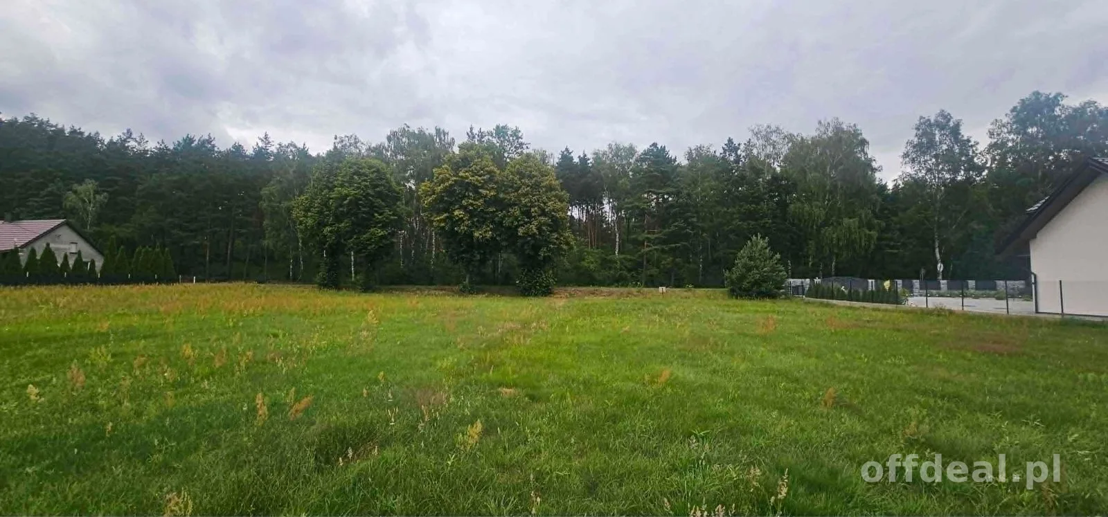 Działka z widokiem na las, 1810m2 w Kadzidle
