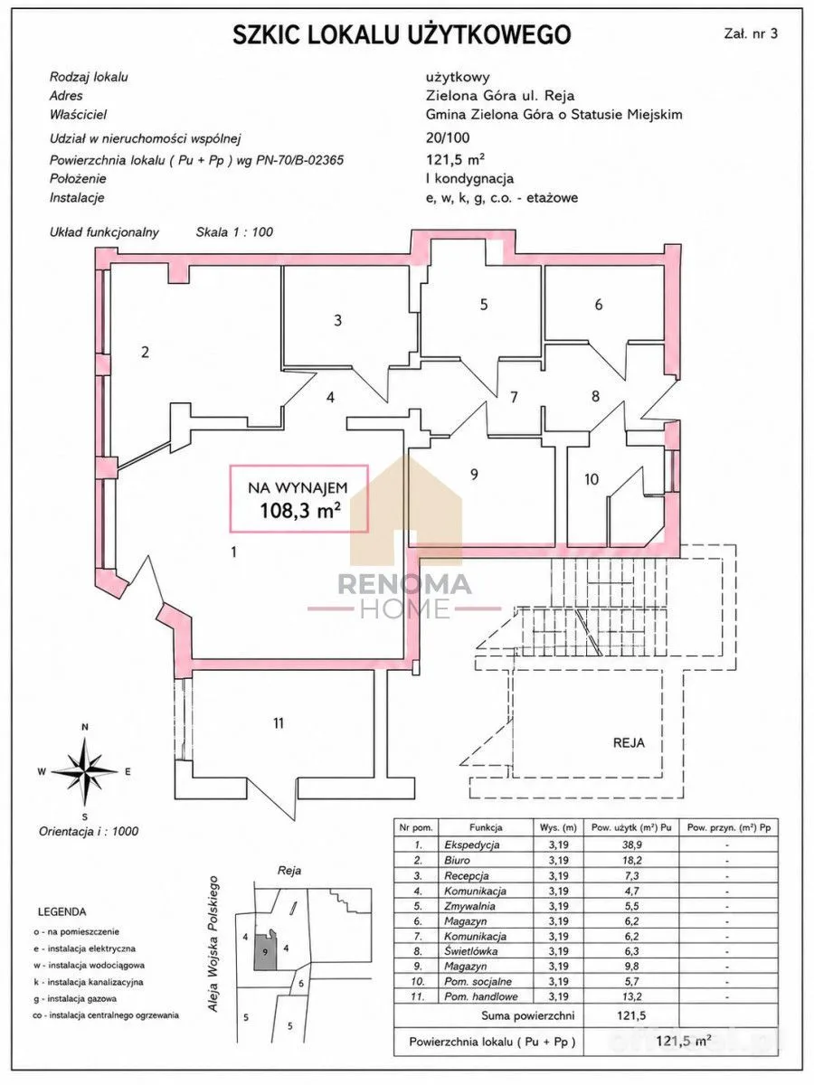 LOKAL W SAMYM SERCU MIASTA | 108 m² | PARTER