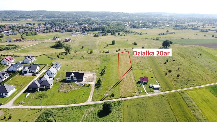 20ar Działka Krzeczów koło Bochni