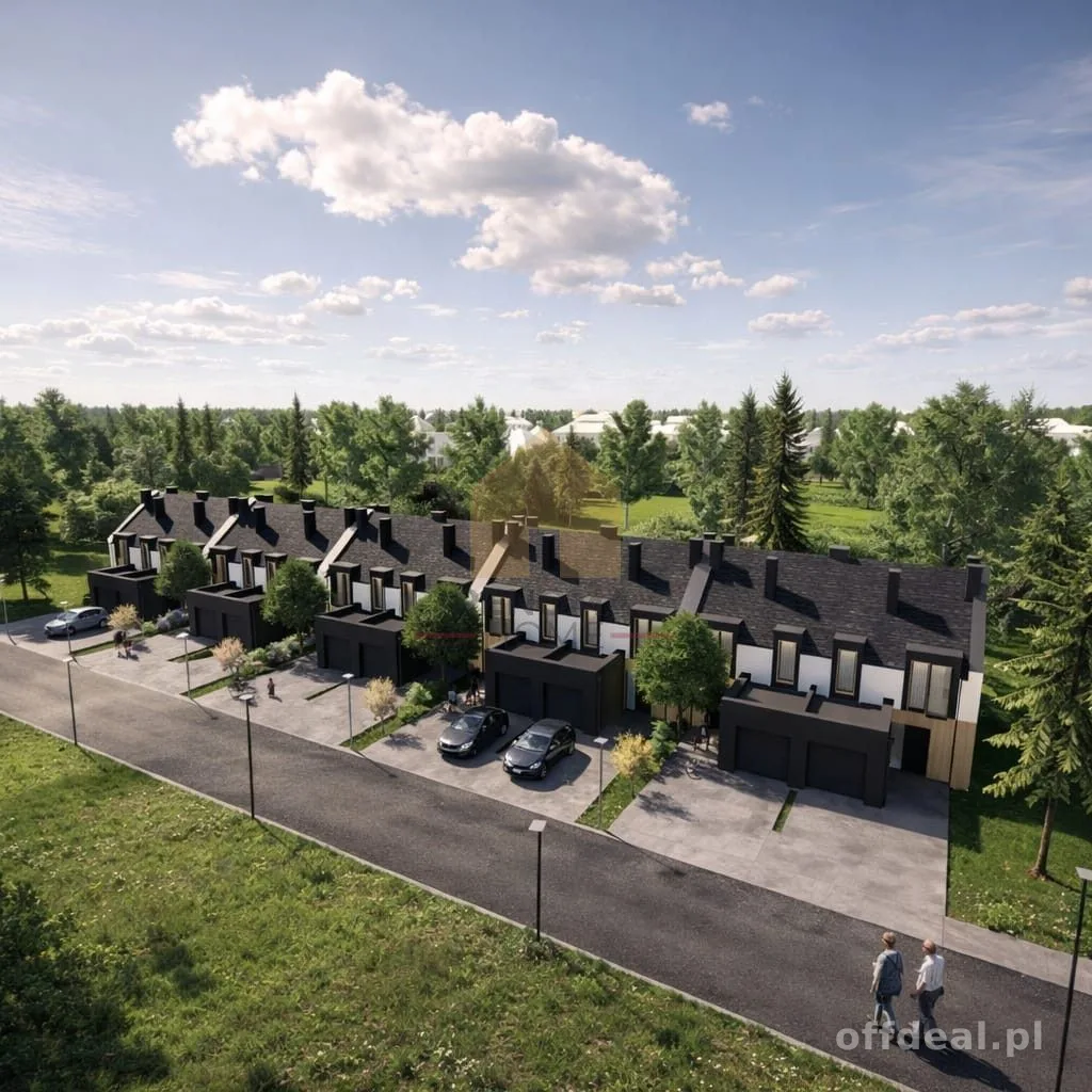 Dom szeregowy 112 m² |36 m² strych|Garaż|Ogród