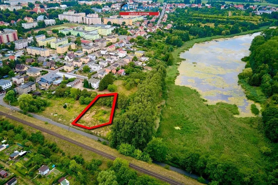 DZIAŁKA BUDOWLANA NA SPRZEDAŻ, JEZIORO. ZŁOTÓW