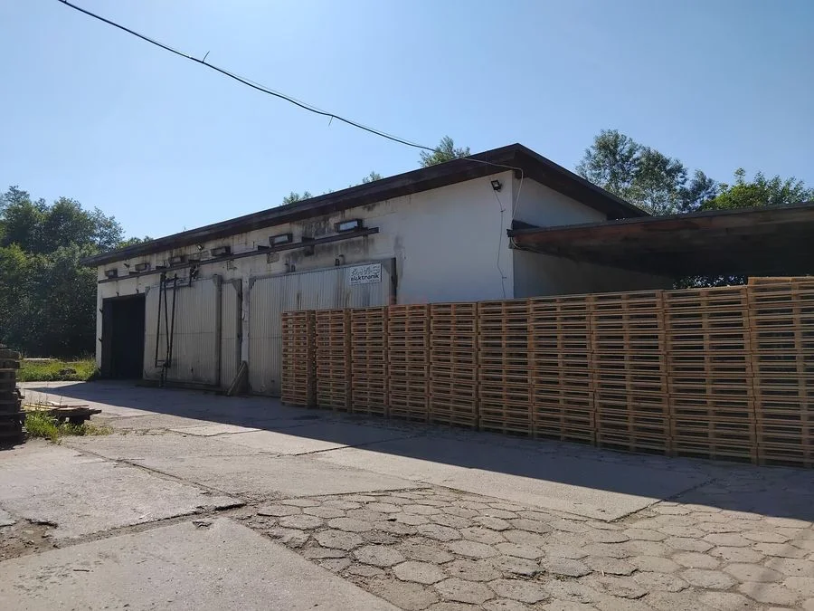 Działający tartak z parkiem maszynowym, możliwy podział