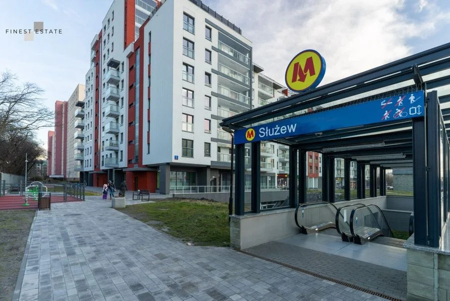 Przy Metrze - Urządzone 2 pokojowe mieszkanie.
