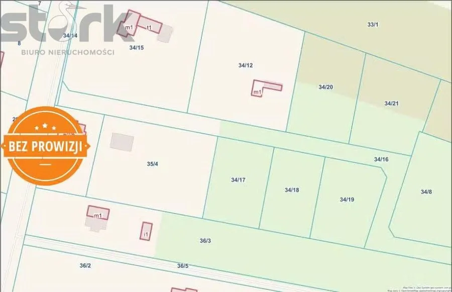 ділянка на продаж у Błonie | 1 729 m²