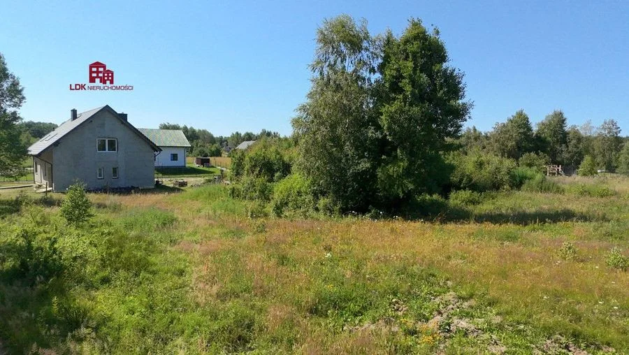 Działka budowlana 1010 m² pod lasem – Brudzewo
