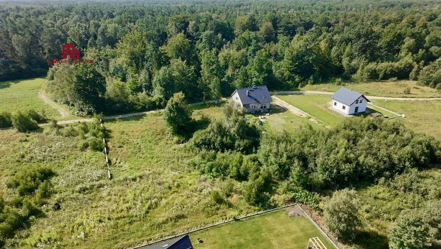 Działka budowlana 1010 m² pod lasem – Brudzewo