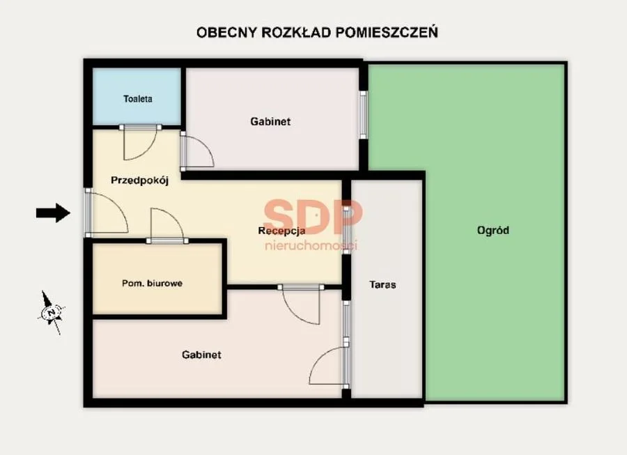 3-Zimmer Wohnung zum Verkauf in Wrocław, Fabryczna, Pracze Odrzańskie | 54,25 m²