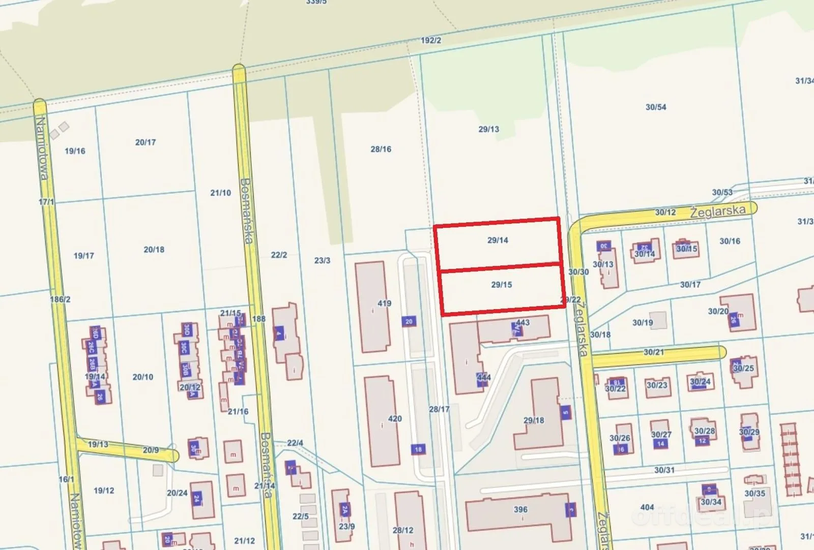 Grundstück zum Verkauf in Grzybowo | 3.000 m²
