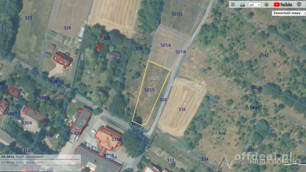 Działka 0,117ha / Wińsko / Pozwolenie na budowę