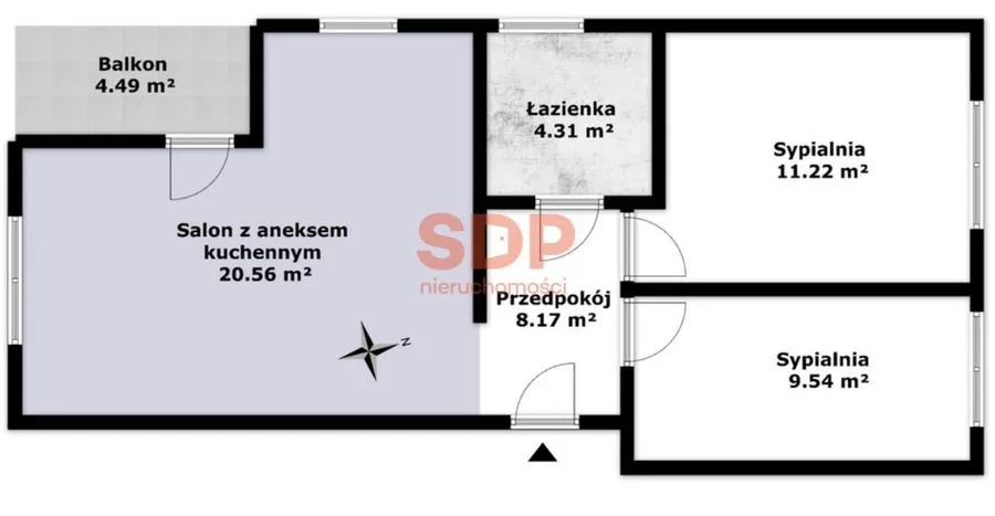 Nowe 3 pokoje pod Wrocławiem | Odbiór 2026 | Balkon | Spokojna okolica