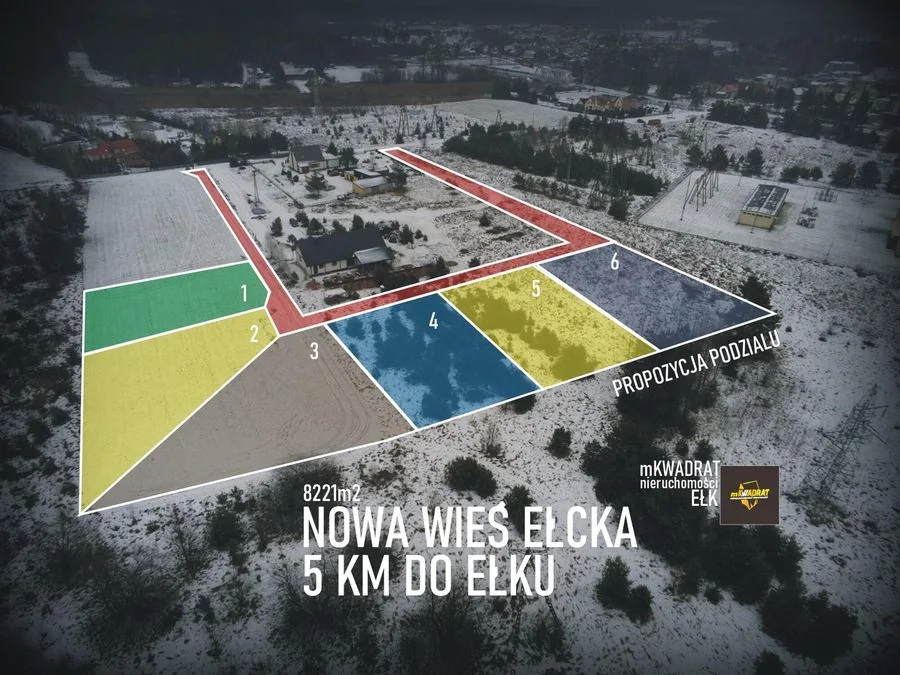 ділянка на продаж у Ełk, Nowa Wieś Ełcka | 8 221 m²