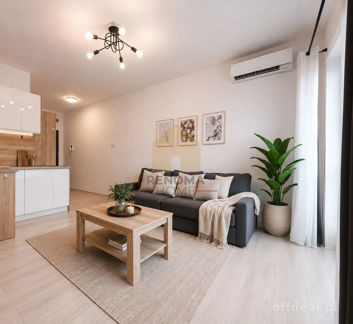 Nowa kawalerka 28 m² | Balkon | Klima|Centrum|Rent