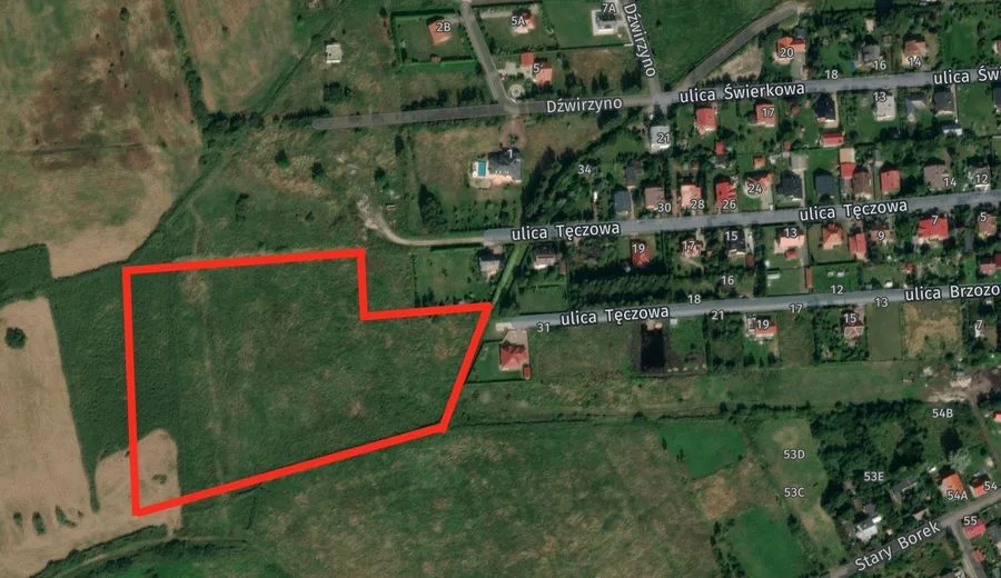 terrain à vendre à Dźwirzyno | 31 720 m²