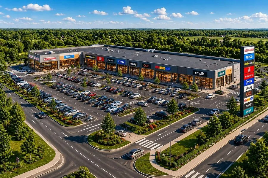 Działka usługowa 4270 m² przy A2 Halinów | MPZP U7 | ul. Asfaltowa