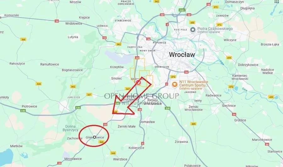 Gniechowice | Ogrody | Rekreacja | 511m2!
