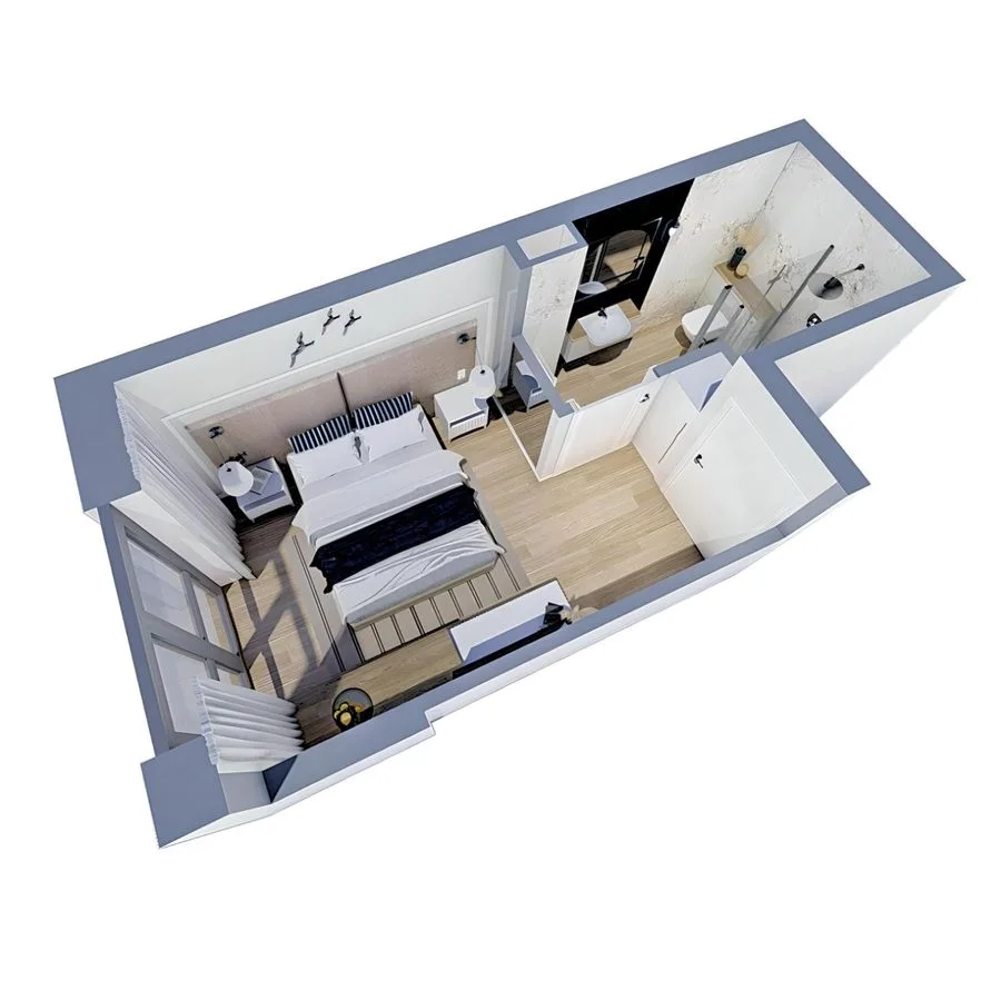appartement à vendre à Ełk, Centrum | 1 pièces | 18,13 m²