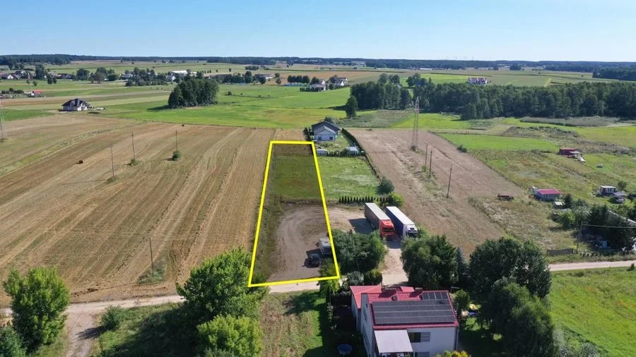 Działka 2040 m² w Kolnie z warunkami zabudowy – ul. Łąkowa