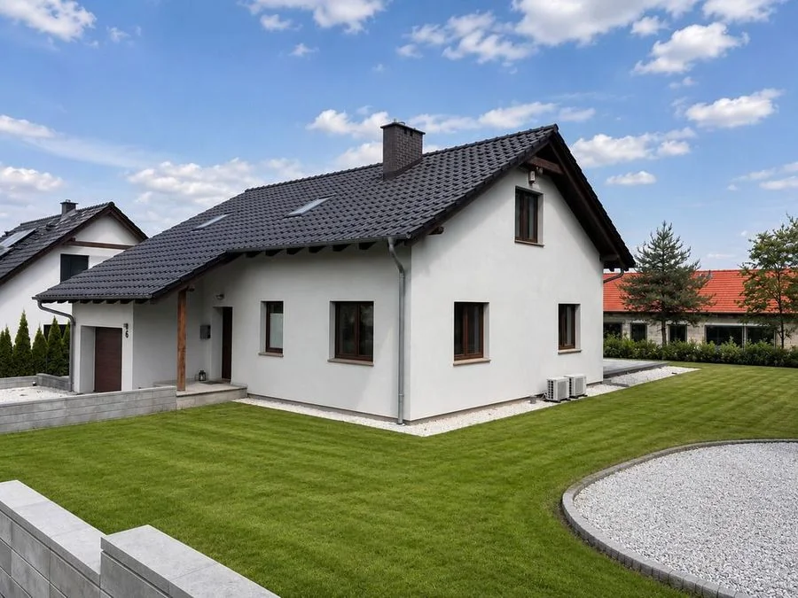 Komfortowy dom z garażem i ogrodem | 2023 rok
