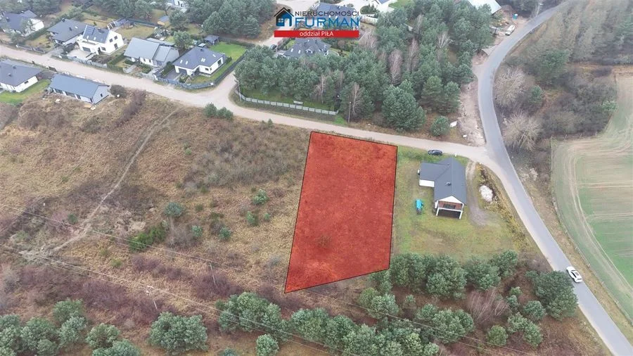 DZIAŁKA O POW. 1501m2, DOBRZYCA, GM. SZYDŁOWO