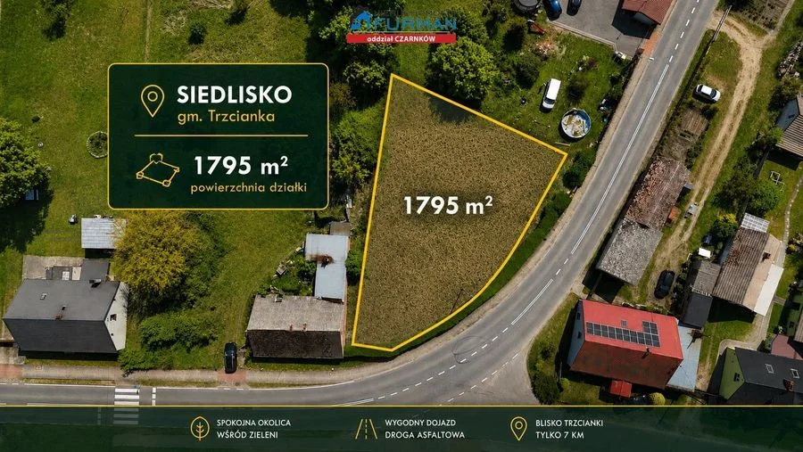 terrain à vendre à Siedlisko | 1 795 m²