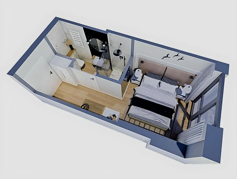 appartement à vendre à Ełk, Centrum | 1 pièces | 14,58 m²