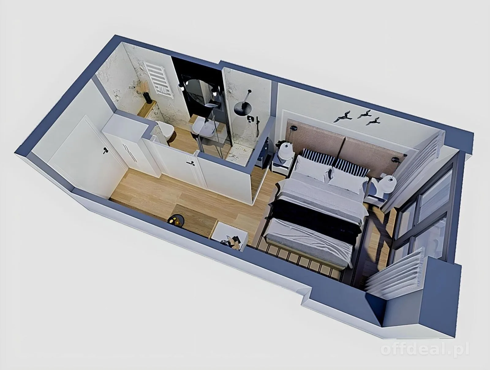 appartement à vendre à Ełk, Centrum | 1 pièces | 14,58 m²