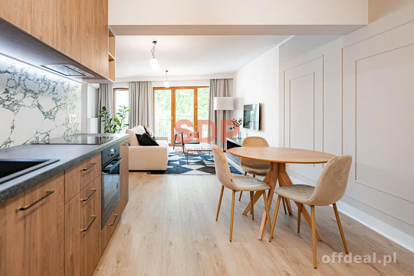 2-pokojowy apartament z tarasem. Drukarska 56