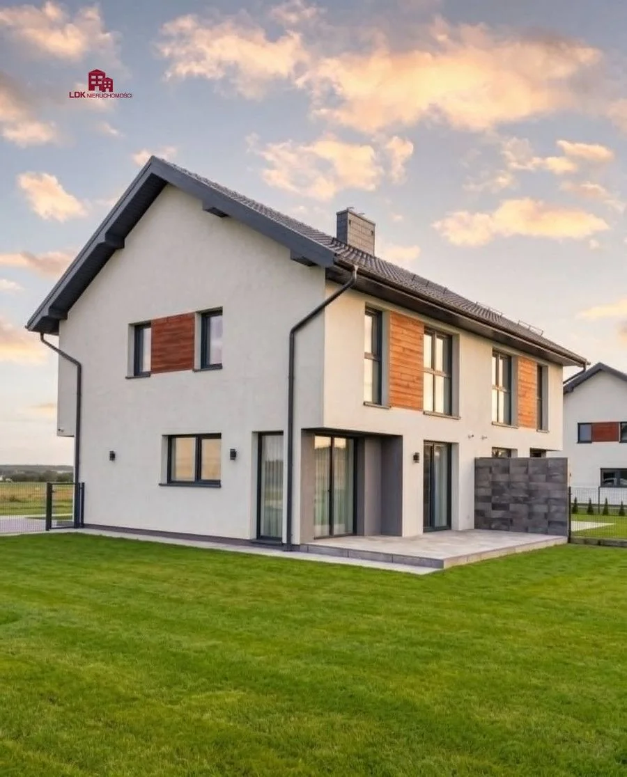 Nowoczesne domy Glincz | 103 m² | Ogród 557,5 m²