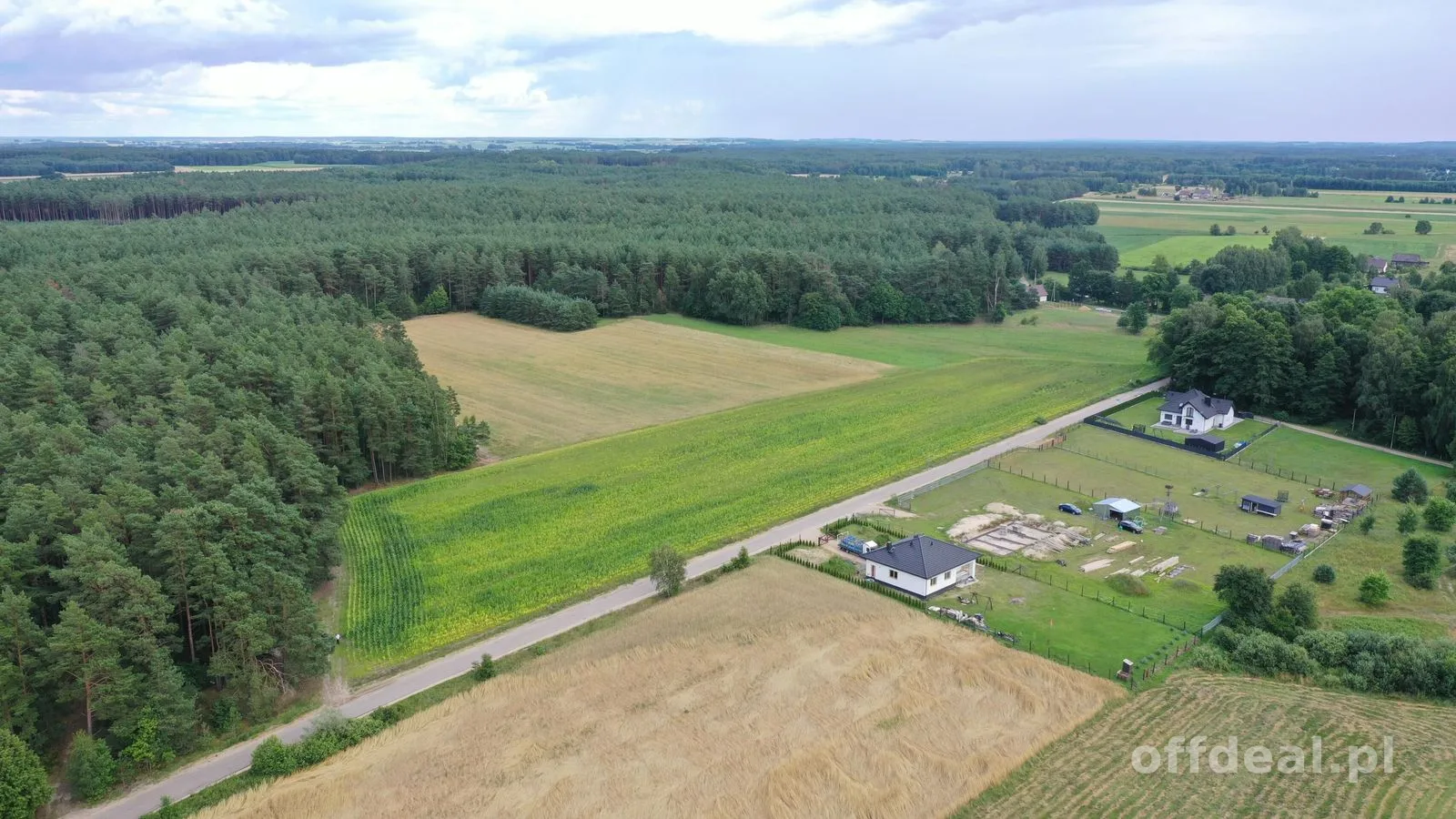 Działki budowlane w cichej i zielonej okolicy