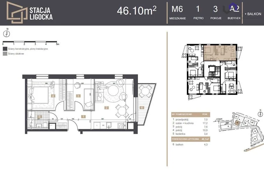 NOWE MIESZKANIA. 3 POKOJE!  BALKON!