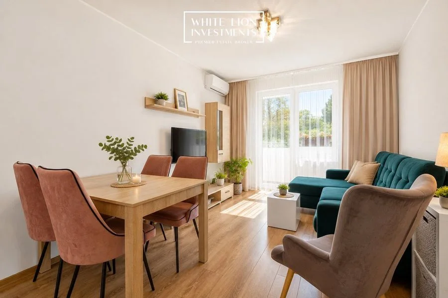 3 pokoje | Balkon | Klimatyzacja | 100 m od metra