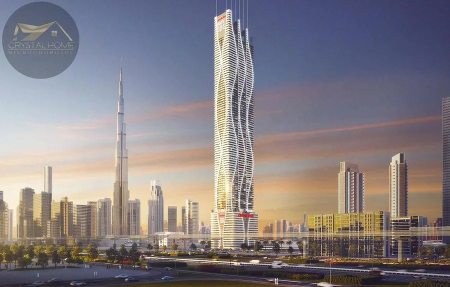 Apartament z basenem, 72 piętro widok Burj Khalifa