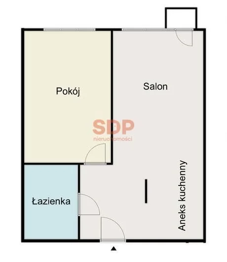 2 pokojowe mieszkanie | cicha i spokojna okolica | 38,5 m2