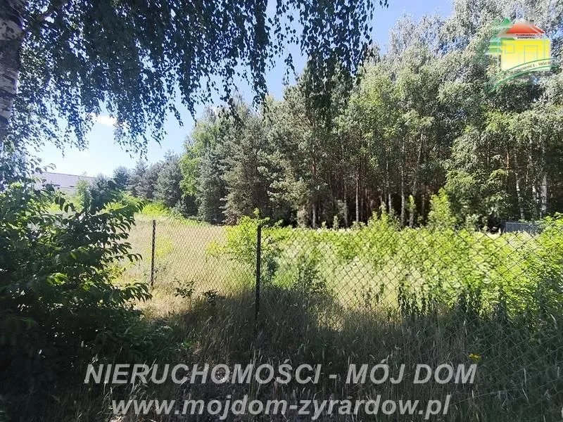 Piękna działka budowlana w leśnej okolicy, blisko Puszczy Mariańskiej.