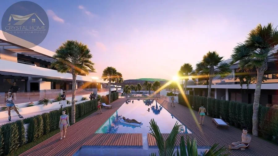 Apartament przy polu golfowym w Algorfa