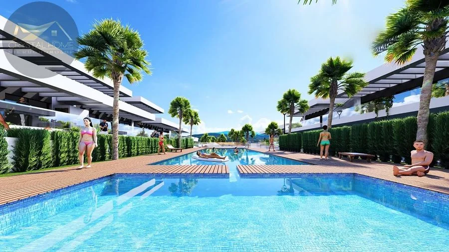 Apartament przy polu golfowym w Algorfa