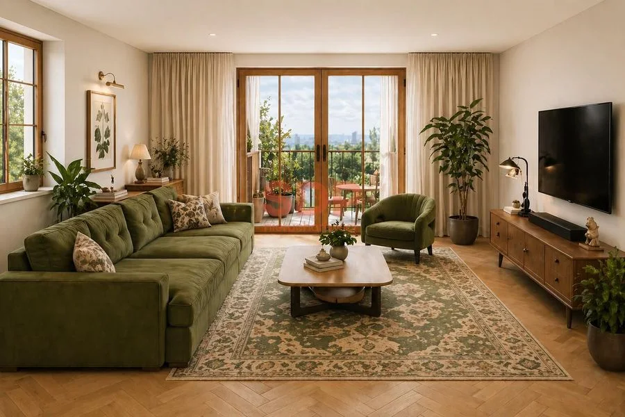 5 - pokojowy apartament blisko rzeki i zieleni