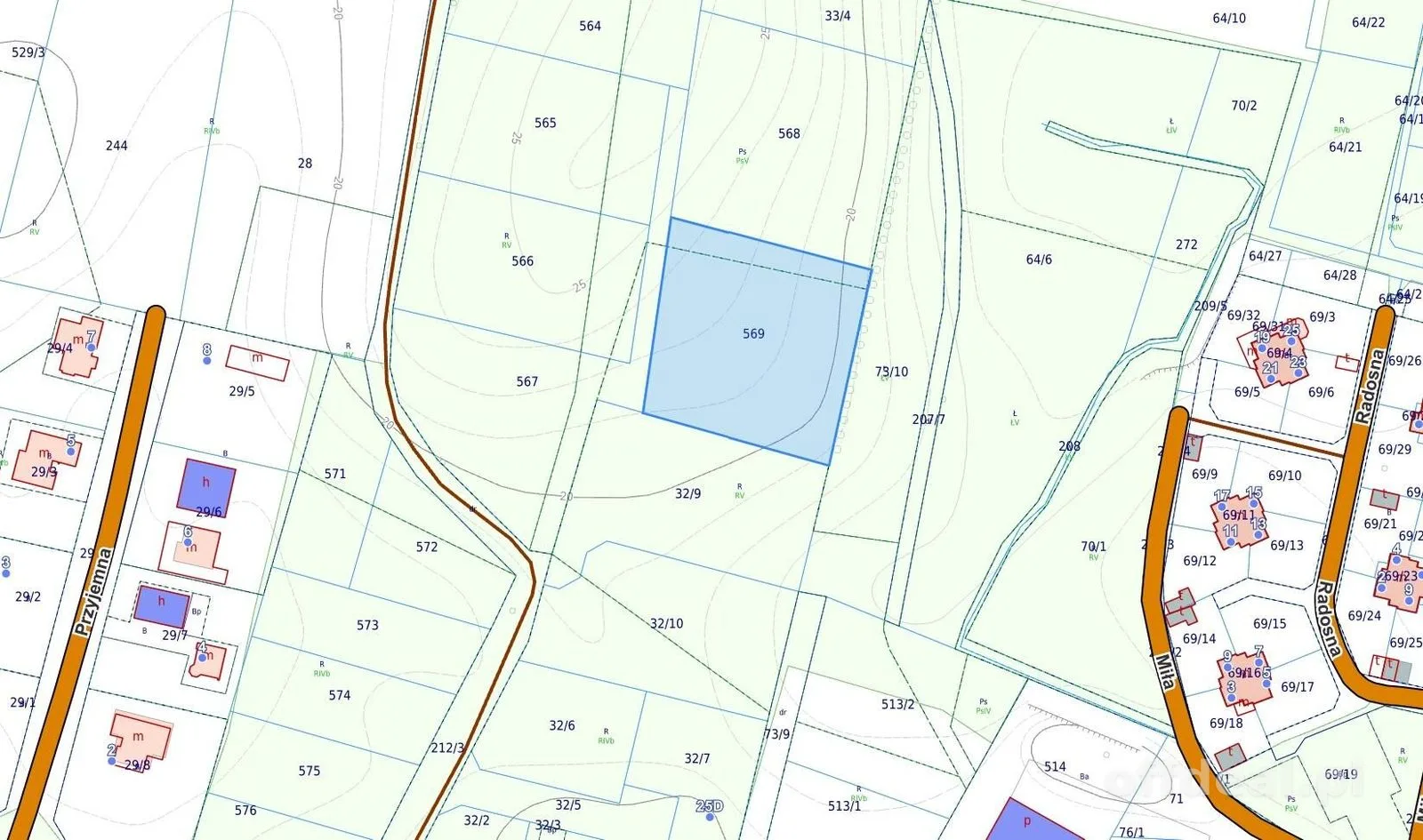 ділянка на продаж у Niekanin | 3 704 m²