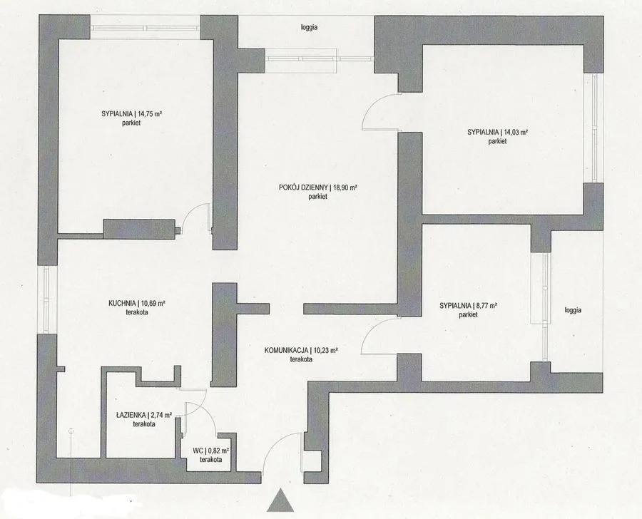 4-room apartment for sale in Łódź, Bałuty | 81.87 m²