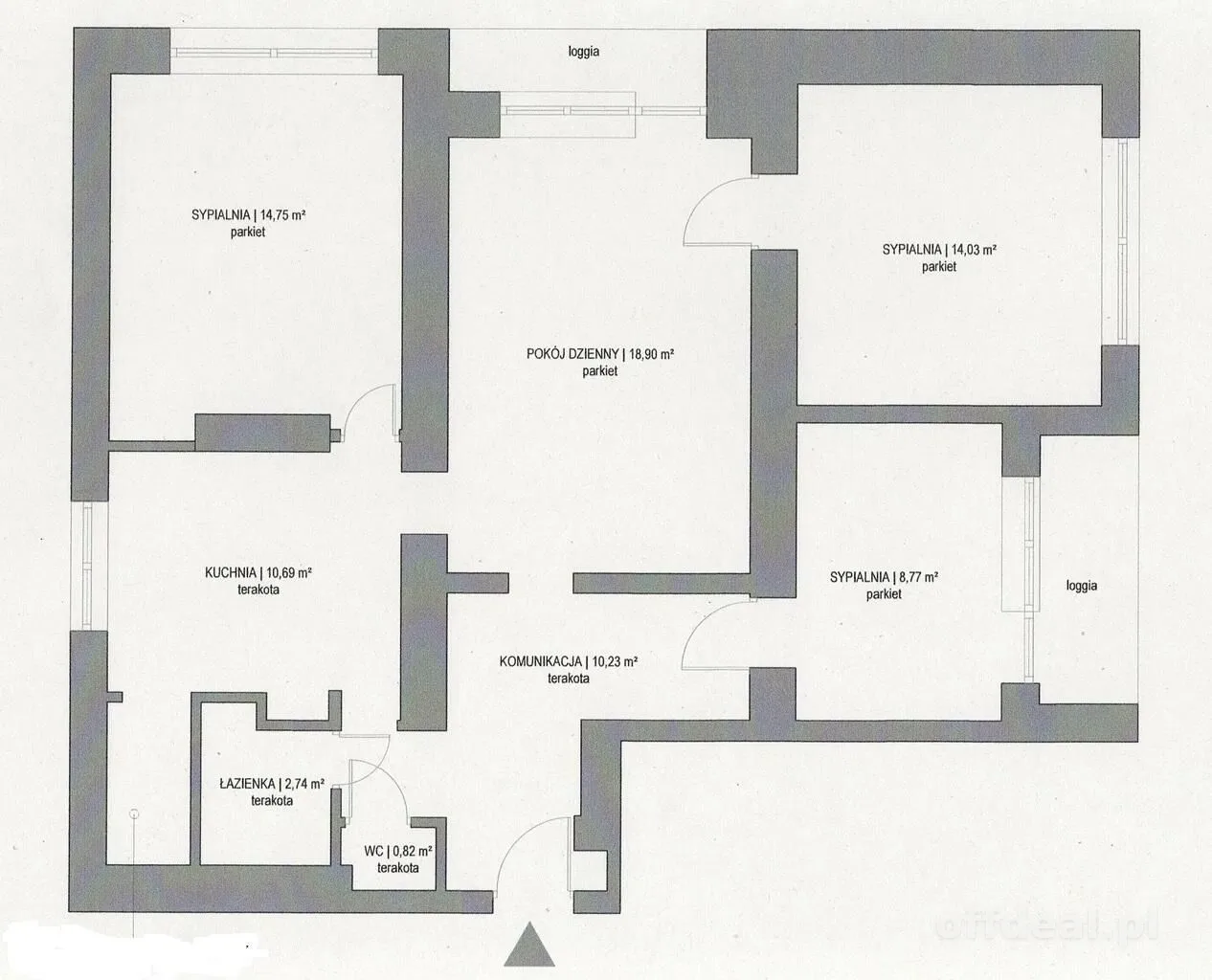 4-room apartment for sale in Łódź, Bałuty | 81.87 m²