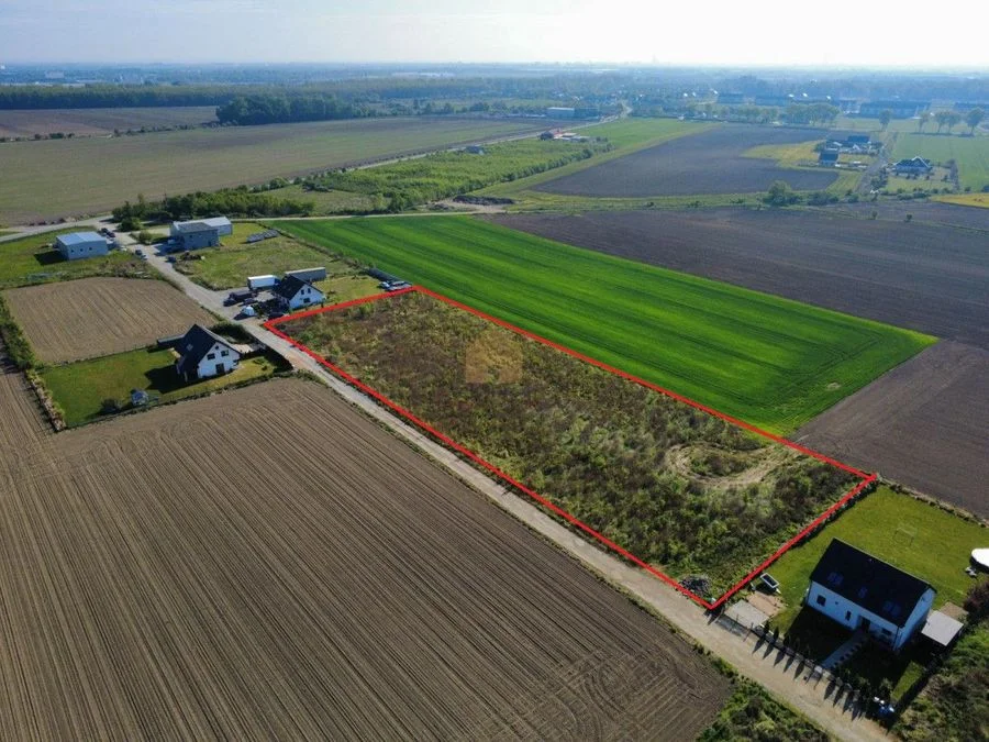 Duża działka zagrodowa 7250m2 wz na dom