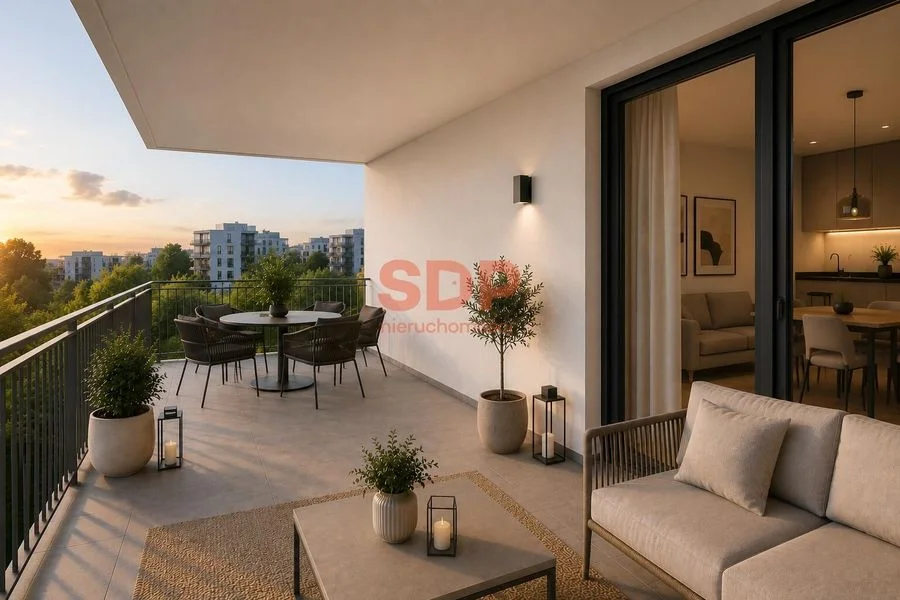 4 pokoje | 103 m² | Duża loggia | Blisko Odry i centrum