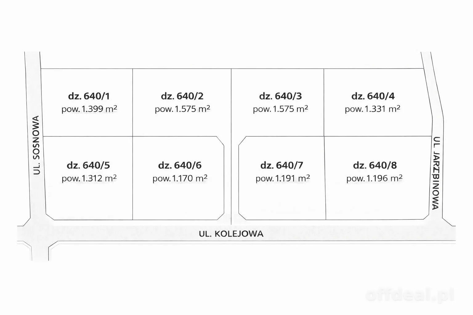 Grundstück zum Verkauf in Gościno | 1.170 m²