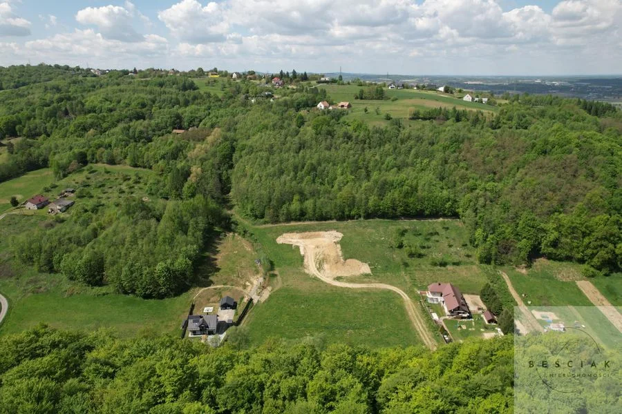Szczepanowice  -  4 działki przy lesie