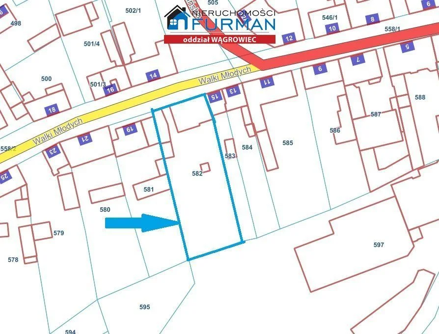 terrain à vendre à Gołańcz | 1 349 m²